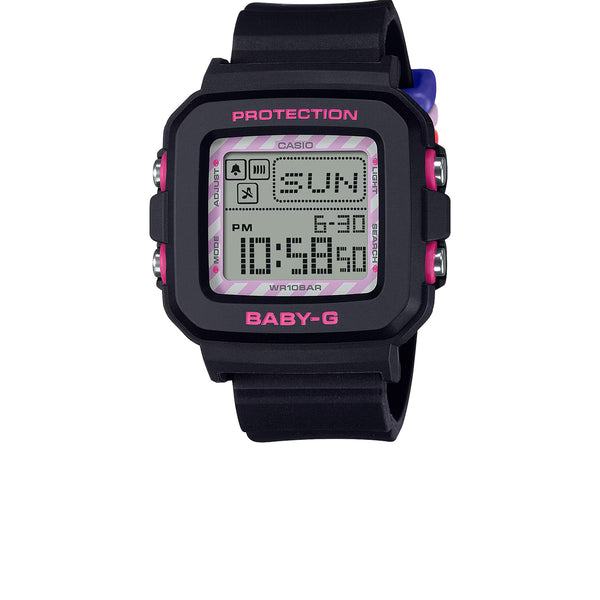 CASIO BABY-G+ PLUS KUROMI COLLABORATION MODEL BGD-10 SERIES BGD-10KKM-1