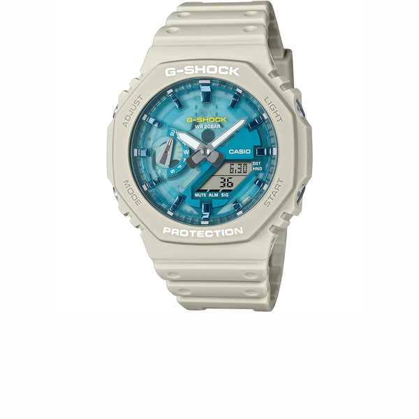 CASIO ANALOG-DIGITAL 2100 SERIES BEIGE GA-2100AS-5A