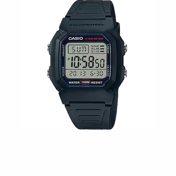 CASIO STANDARD BLACK W-800H-1A