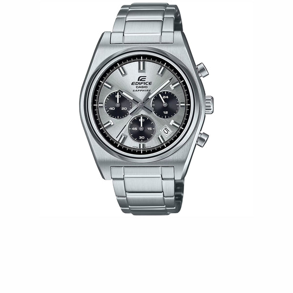 CASIO STANDARD CHRONOGRAPH EDIFICE SILVER EFB-730D-7A