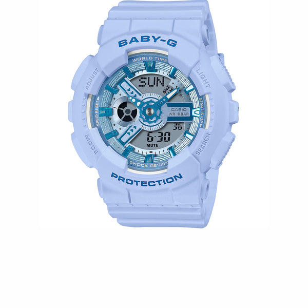 CASIO BABY-G BA-110 SERIES BABY BLUE BA-110YK-2A