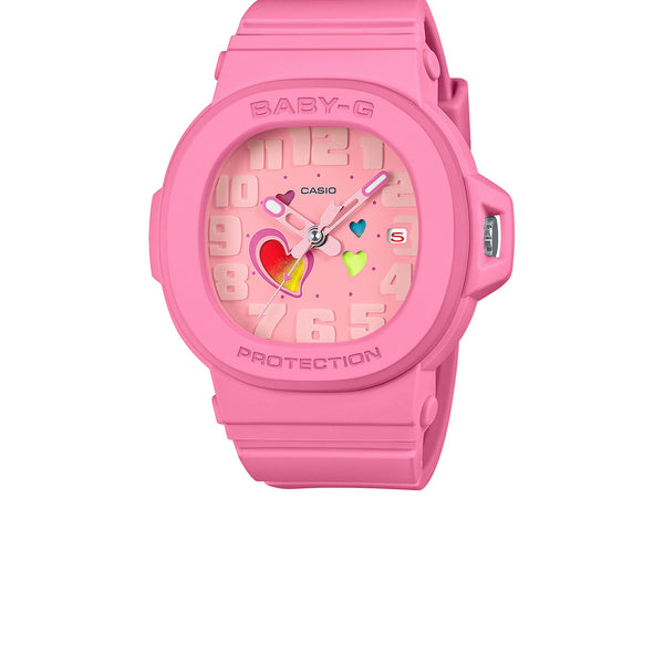CASIO BABY-G PLAYFUL HEARTS SERIES BGA-10 SERIES PINK BGA-10-4A