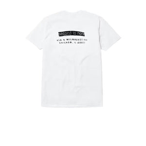 SUPREME CHICAGO BOX LOGO TEE WHITE FW22 - Stay Fresh