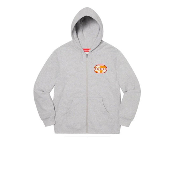 Supreme world famous 2024 zip up hoodie