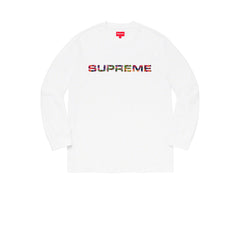 SUPREME META LOGO L/S TOP WHITE SS20 - Stay Fresh