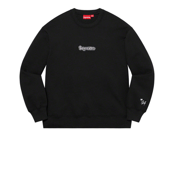 SUPREME GONZ LOGO CREWNECK BLACK SS21 - Stay Fresh