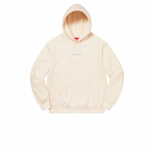 SUPREME NUMBER ONE HOODED SWEATSHIRT NATURAL FW21 - Stay Fresh