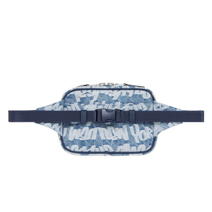 SUPREME FAT TIP JACQUARD DENIM WAIST BAG BLUE SS22 - Stay Fresh