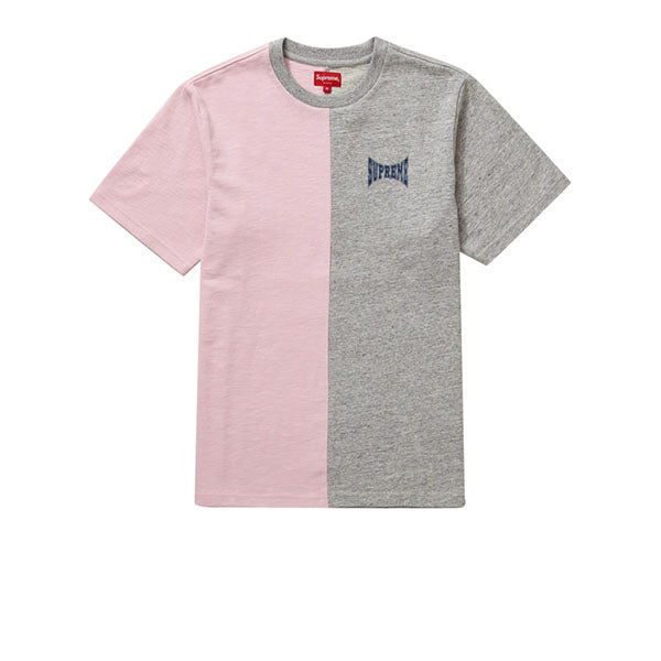 SUPREME SPLIT S/S TOP HEATHER GREY FW19 - Stay Fresh