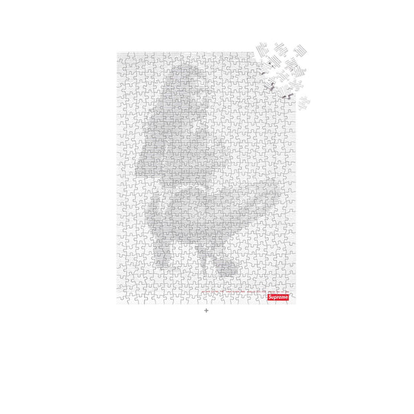 SUPREME DIGI JIGSAW PUZZLE WHITE SS17