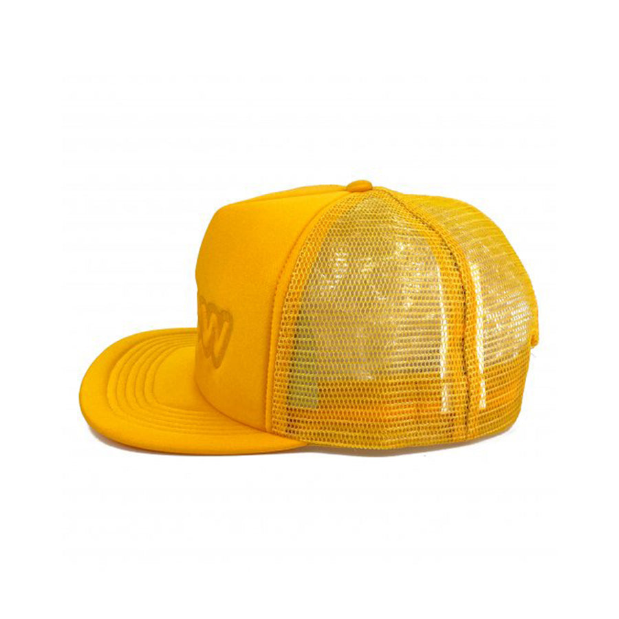 DREW HOUSE SECRET TRUCKER HAT GOLDEN YELLOW