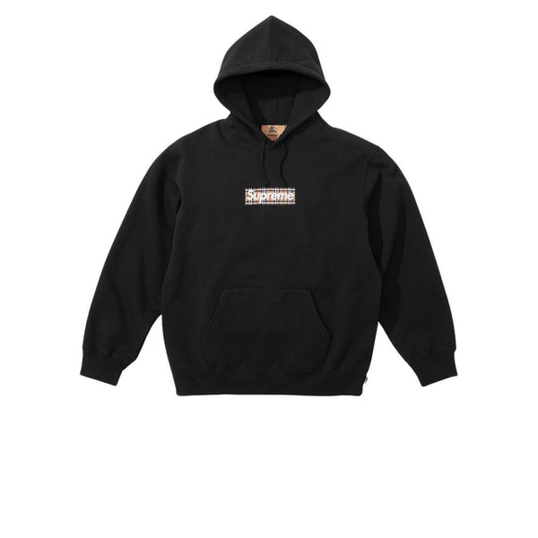 Supreme box sale logo sweatshirt black