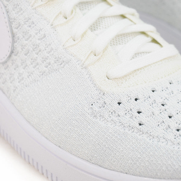 Nike air force 1 flyknit 2024 trainer white / pure platinum