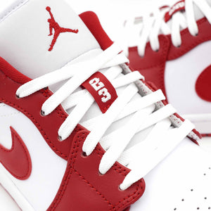 AIR JORDAN 1 LOW GYM RED WHITE - Stay Fresh