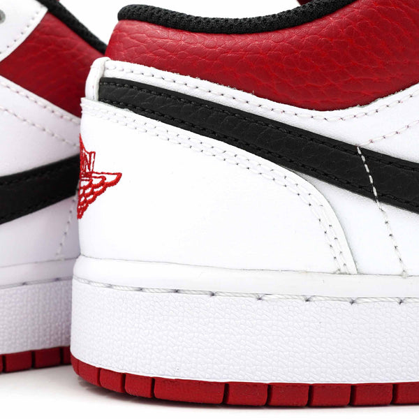 AIR JORDAN 1 LOW WHITE GYM RED GS (YOUTH) 2021 - Stay Fresh