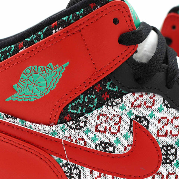 AIR JORDAN 1 MID HOLIDAY GS (YOUTH) 2021