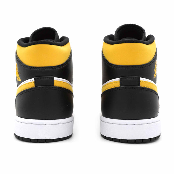 AIR JORDAN 1 MID WHITE POLLEN BLACK 2021