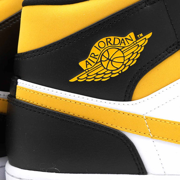 AIR JORDAN 1 MID WHITE POLLEN BLACK 2021 - Stay Fresh