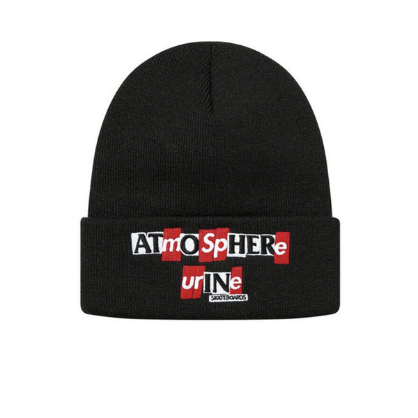 ANTIHERO X SUPREME BEANIE BLACK FW20