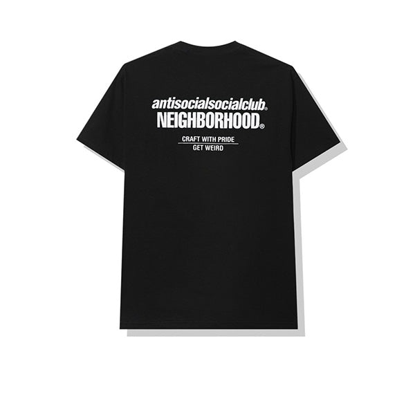 NEIGHBORHOOD X ANTI SOCIAL SOCIAL CLUB CAMBERED TEE BLACK - Stay Fresh