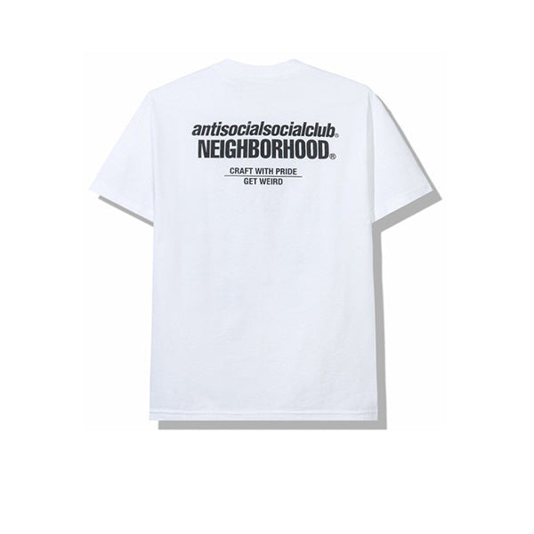 NEIGHBORHOOD X ANTI SOCIAL SOCIAL CLUB CAMBERED TEE WHITE - Stay Fresh