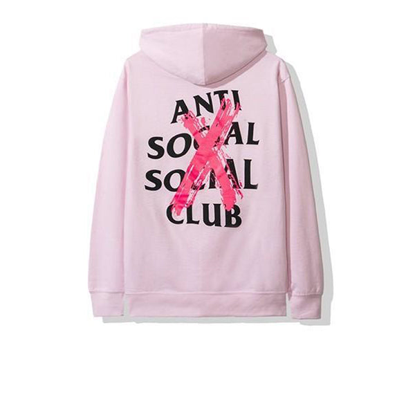 Anti social hoodie pink online