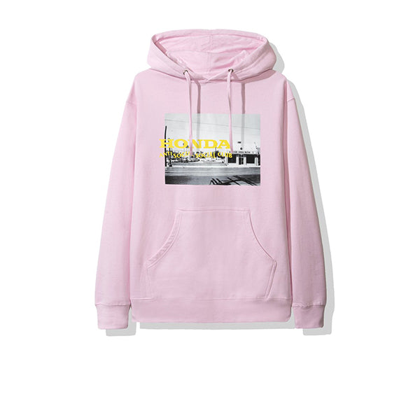 HONDA X ANTI SOCIAL SOCIAL CLUB PICO BLVD HOODIE PINK Stay Fresh