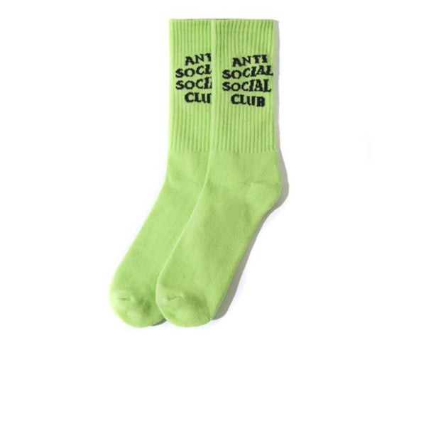 Anti social social club neon green online