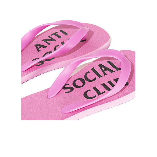 ANTI SOCIAL SOCIAL CLUB UFO SLIPPERS PINK