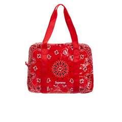 Buy Supreme Bandana Tarp Small Duffle Bag 'Red' - SS21B20 RED