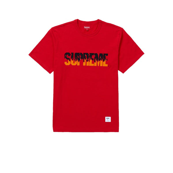 SUPREME FLAME S/S TOP RED FW19 - Stay Fresh