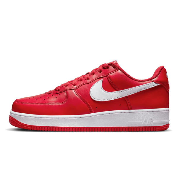 NIKE AIR FORCE 1 LOW '07 RETRO COLOR OF THE MONTH UNIVERSITY RED WHITE 2023