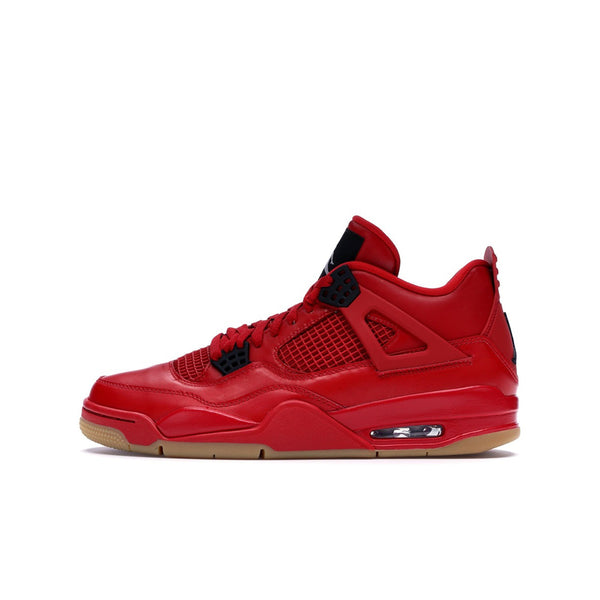 Jordan 4 retro fire red sales singles day 2018