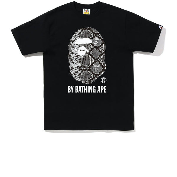BAPE SNAKE BY BATHING APE TEE BLACK GREY FW22