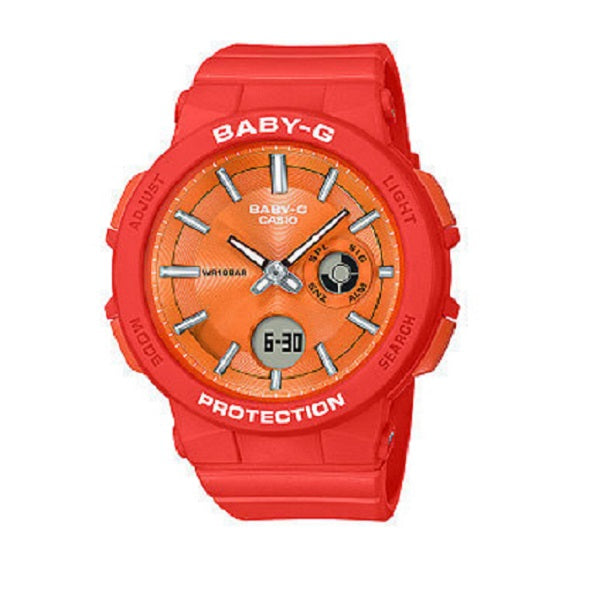 Baby g 2024 orange watch