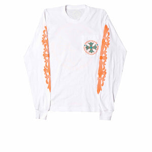 Orange chrome discount hearts shirt