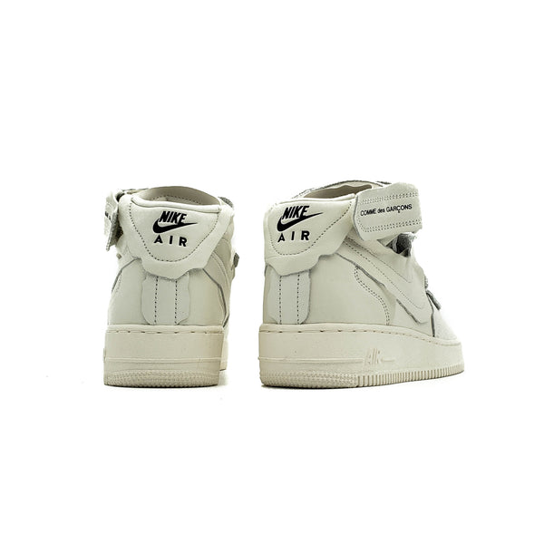 Nike Comme des Garons x Air Force 1 Mid 'Triple White' DC3601-100