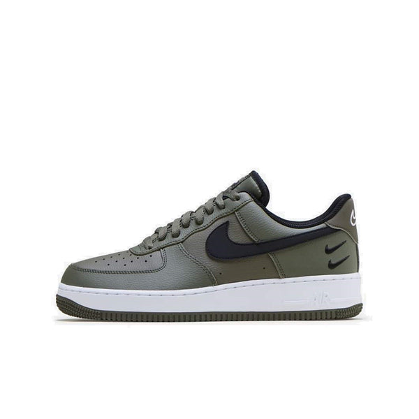 NIKE AIR FORCE 1 LOW 07 OLIVE BLACK DOUBLE SWOOSH 2020 - Stay Fresh