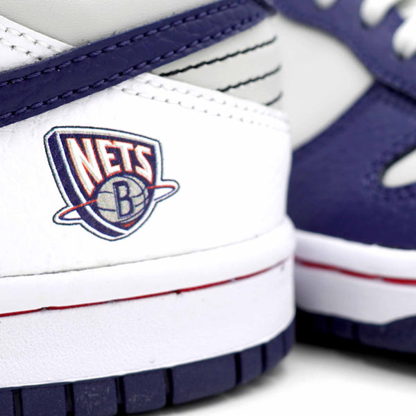 Nike Dunk Low EMB NBA 75th Anniversary Brooklyn Nets (GS) Kids