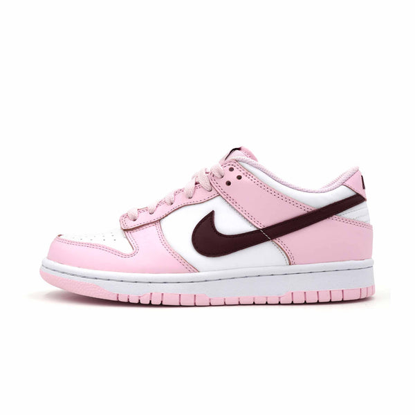 NIKE DUNK LOW PINK FOAM RED WHITE GS (YOUTH) 2021