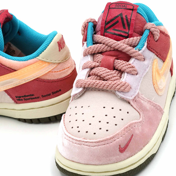 NIKE DUNK LOW SOCIAL STATUS FREE LUNCH STRAWBERRY MILK TD (TODDLER