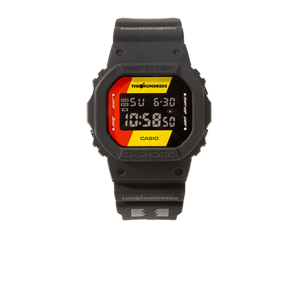 CASIO G-SHOCK LIMITED HUNDREDS LE WATCH BLACK/RED/YELLOW DW5600HDR-1