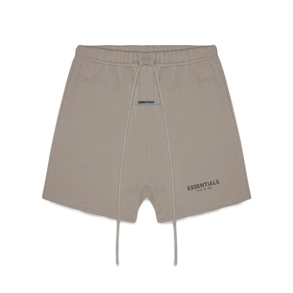 FEAR OF GOD ESSENTIALS FLEECE SHORTS TAUPE UMBER