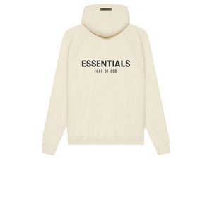 FEAR OF GOD ESSENTIALS PULLOVER HOODIE CREAM SS21