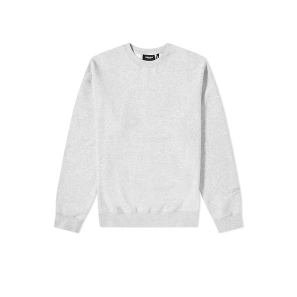 FEAR OF GOD ESSENTIALS 3M LOGO CREWNECK SWEATSHIRT HEATHER GREY