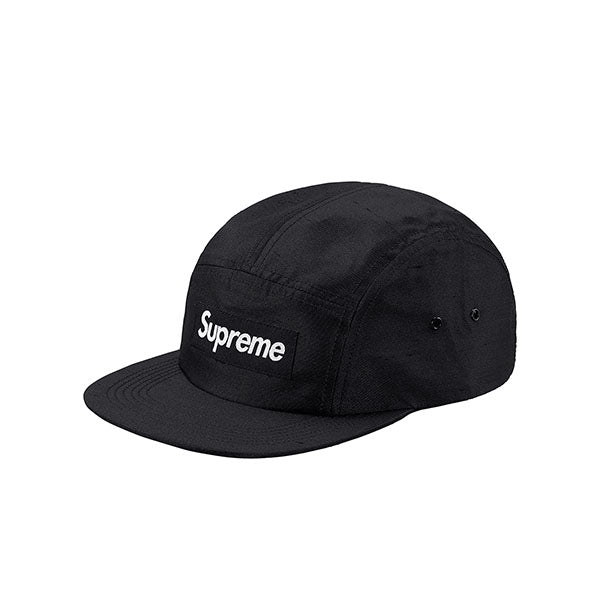 SUPREME RAW SILK CAMP CAP BLACK FW17