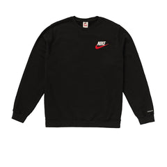 SUPREME NIKE CREWNECK BLACK FW18 - Stay Fresh