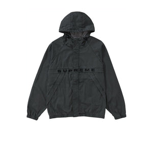 SUPREME OVERDYED TWILL HOODED JACKET BLACK FW20 - Stay Fresh