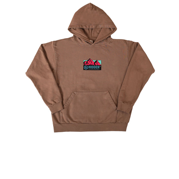 HIDDEN NY MOUNTAIN HOODIE TAUPE FW21