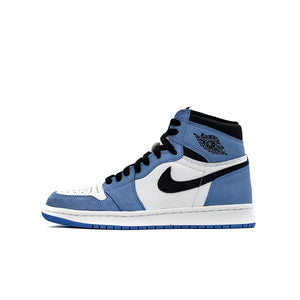 AIR JORDAN 1 RETRO HIGH WHITE UNIVERSITY BLUE BLACK